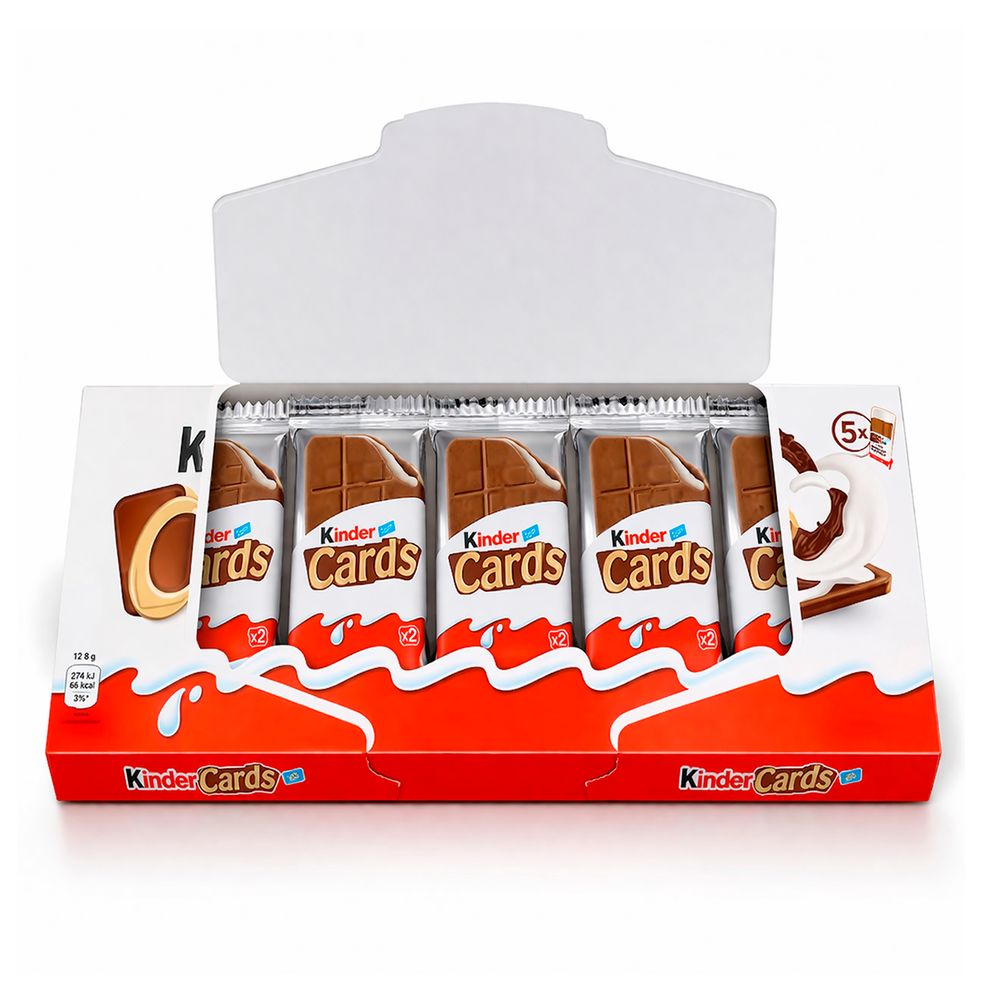 Chocolate Kinder Cards Ferrero 128g-2-